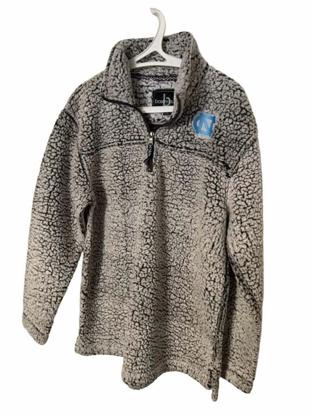 Boxercraft North Carolina Tar Heels Fleece Pullover Jacket, Size XL
